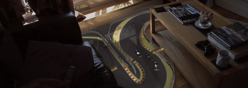 Un Slot Scalextric real