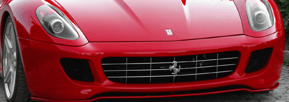 El coche de Cristiano, el Ferrari 599 GTB Fiorano F1