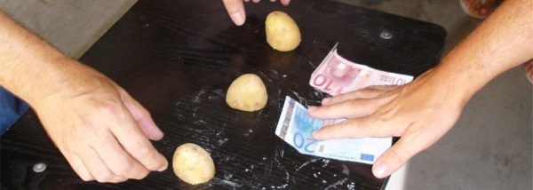 El truco de los trileros