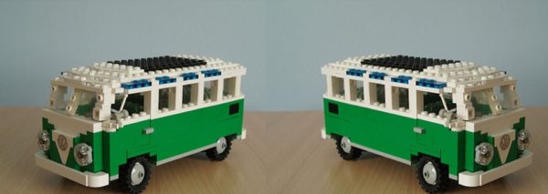 Volkswagen Samba de Lego