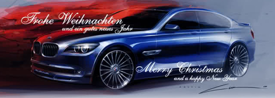 Felicitación navideña de BMW