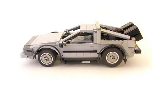DeLorean de Lego.