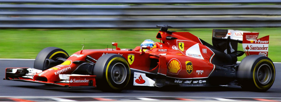 coche de Fórmula 1 de Ferrari