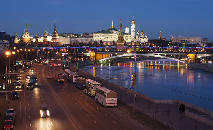Moscú - ciudades con más tráfico de Europa 